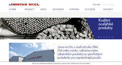 Desktop Screenshot of montanocel.cz